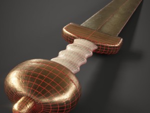 roman gladius Model 3D