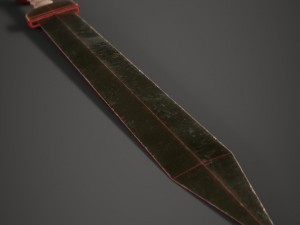 roman gladius Model 3D