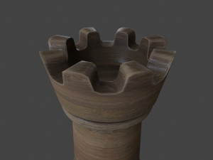 ches-024 rook 3D Model