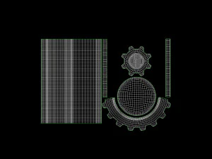 ches-024 rook 3D Model