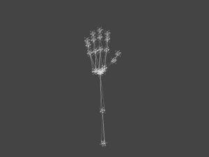 hand-006 rigged hand 3D Model