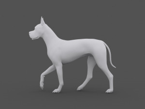 fdgd-001 dog animation Modello 3D