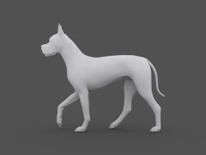 fdgd-001 dog animation 3D Model