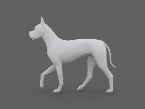 fdgd-002 dog animation Model 3D
