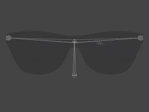 glss-001 sunglasses 3D Model