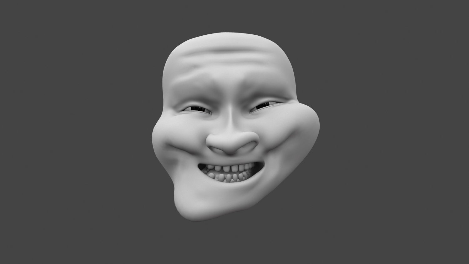 Troll- face by ori yerushalmy, Download free STL model
