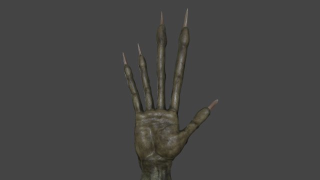 TSHR-002 Rigged right hand 3D मॉडल .c4d .max .obj .3ds .fbx .stl .blend 
