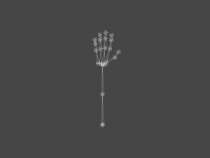TSHR-003 Rigged right hand Modelo 3D