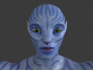 AVTR-001 Uzbrojony awatar Model 3D