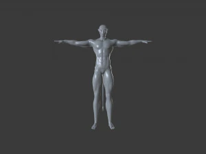 AVTR-001 Rigged Avatar 3D Model