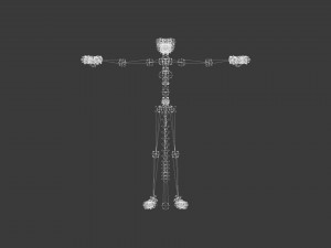 AVTR-001 Rigged Avatar 3D Model