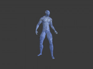 AVTR-002 Avatar Idle Animation 3D Модель
