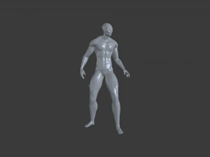 AVTR-002 Avatar Idle Animation 3D Model