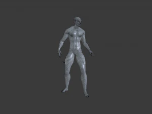 AVTR-002 Avatar Idle Animation 3D Model