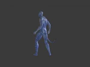 AVTR-002 Avatar Idle Animation 3D Model