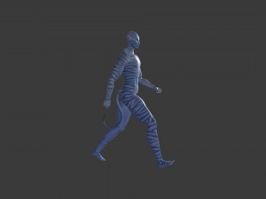 AVTR-003 Avatar Walking Animation 3Dモデル