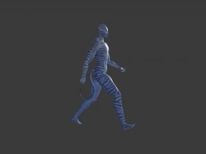 AVTR-003 Avatar Walking Animation 3D Model