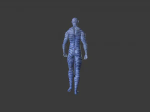 AVTR-003 Avatar Walking Animation 3D Model