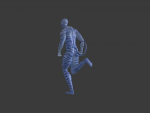 AVTR-004 Avatar Running Animation 3D Model