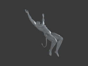 AVTR-005 Avatar Backflip Animation 3D 模型