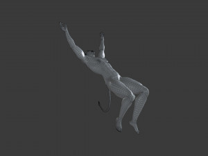 AVTR-005 Avatar Backflip Animation 3D 模型