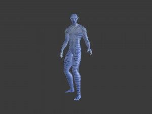 AVTR-005 Avatar Backflip Animation 3D 模型