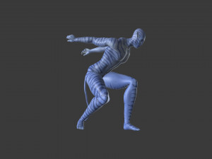 AVTR-005 Avatar Backflip Animation 3D 模型