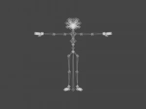 BABY-003 Dancing Animation 3D Model