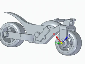 bicicleta edific&aacute;vel Modelo de Impressão 3D