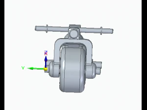 bicicleta edific&aacute;vel Modelo de Impressão 3D