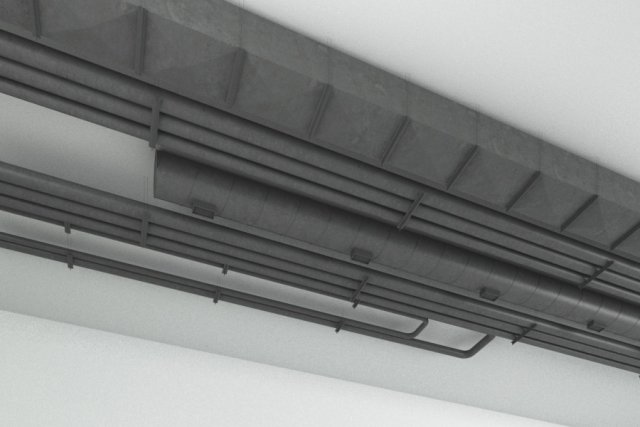 ventilation 3D Model .c4d .max .obj .3ds .fbx .stl .blend 