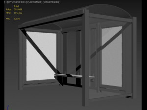 bus stop 3D Model