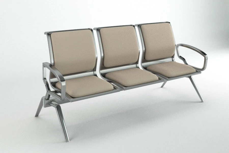 bench 3D Model .c4d .max .obj .3ds .fbx .stl .blend 