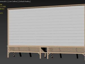 billboard retro 3D Model