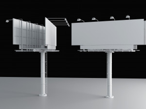 billboard 3D Model