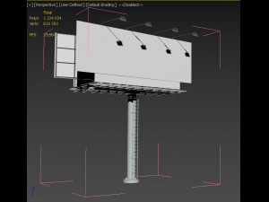 billboard Modèle 3D