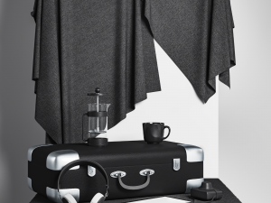 tea before traveling decor pack 3D Model