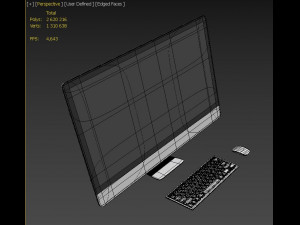apple imac Modello 3D