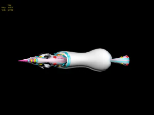 unicorn low poly to vr ar 3D Model