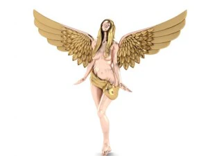 stand angel 3D Print Model