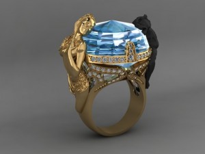 instinto magerit ring 3D प्रिंट मॉडल