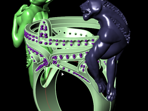 instinto magerit ring 3D प्रिंट मॉडल