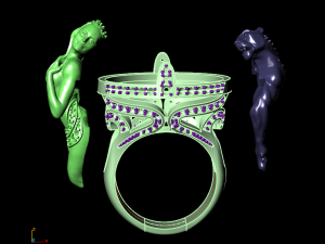 instinto magerit ring 3D प्रिंट मॉडल