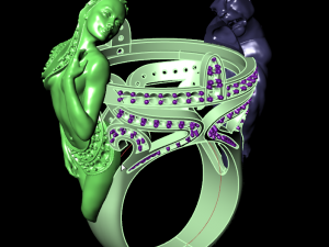 instinto magerit ring 3D प्रिंट मॉडल