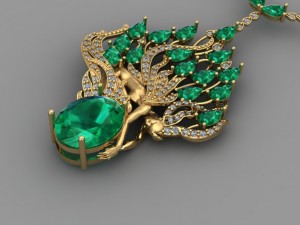 hechizo neacklace magerit Model do druku 3D