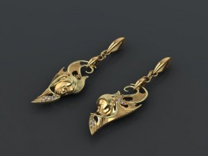 magerit earing Model Cetak 3D