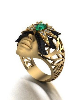 magerit ring 3D Baskı Modeli .c4d .max .obj .3ds .fbx .stl .blend 