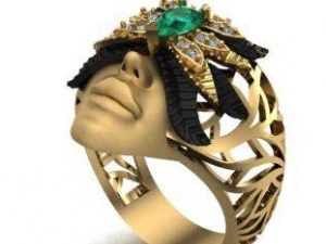 Magerit-Ring 3D Druckmodell