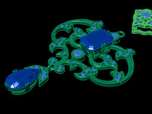 pendant pear 3D 프린트 모델