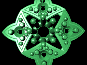 pendant pear 3D 프린트 모델